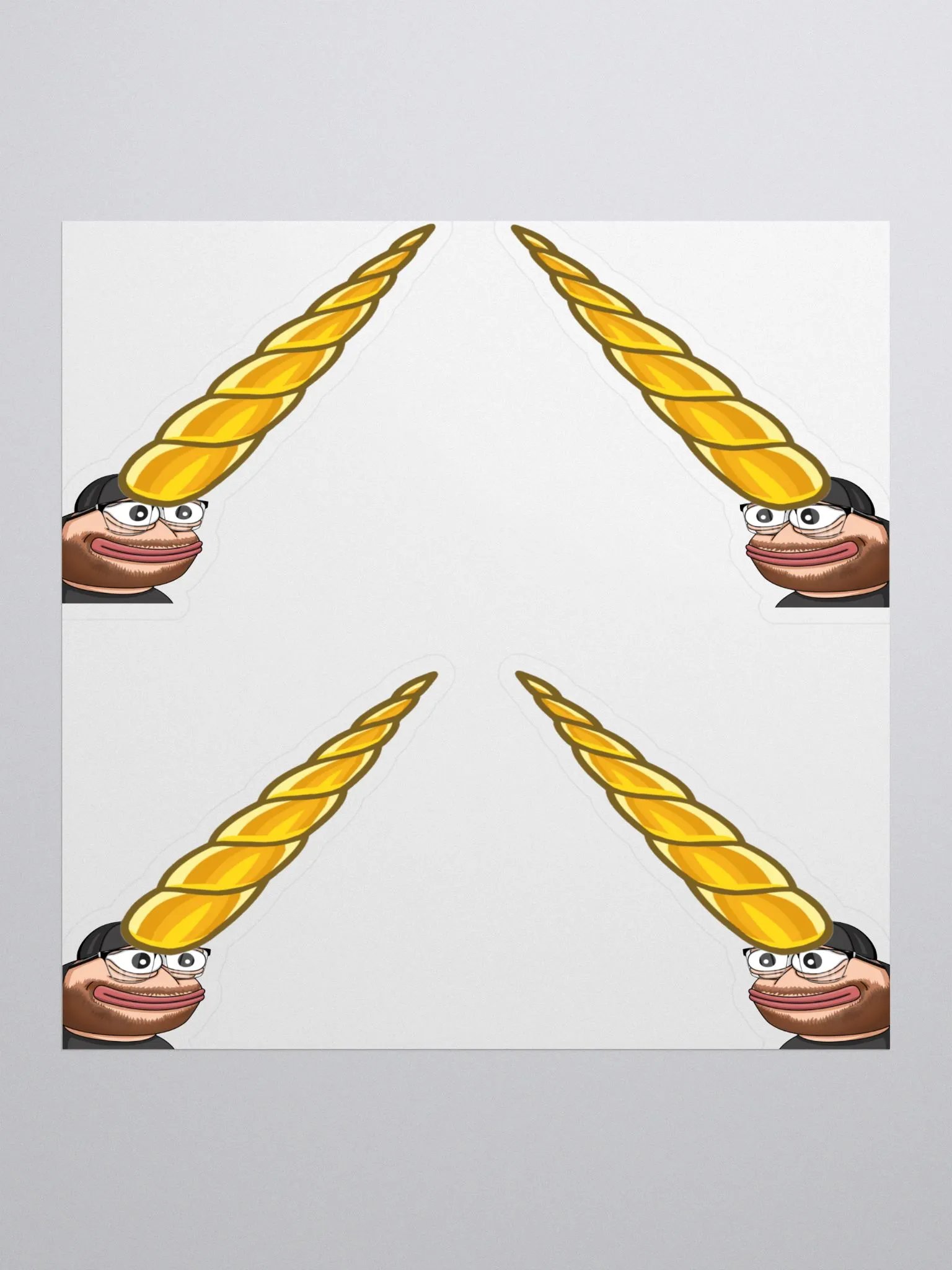 Bigger Horn Stickers product image (1)