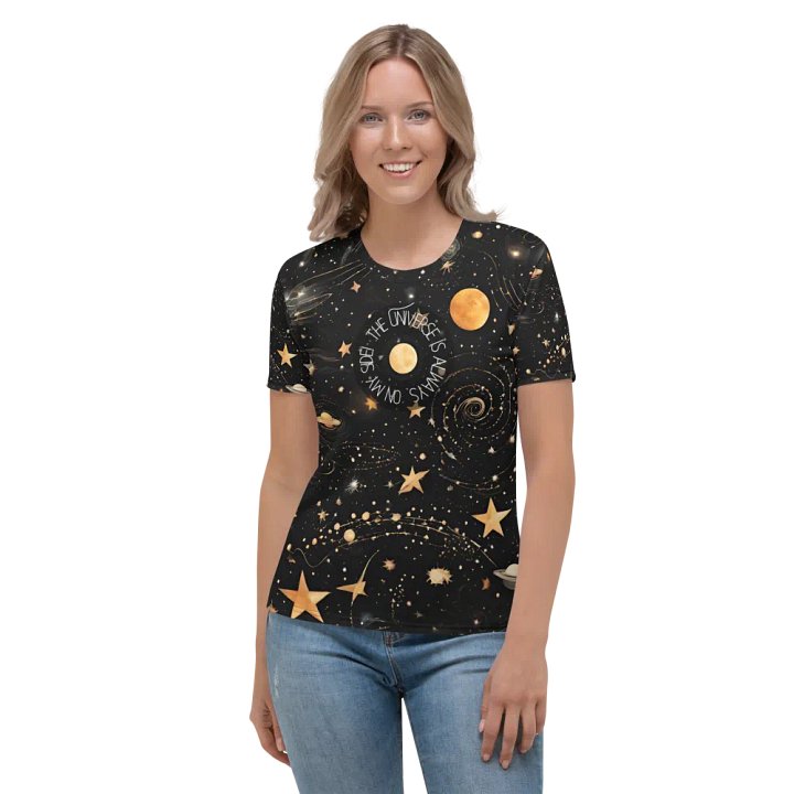 Cosmic Whimsy All-Over Print Women's Tee product image (2)