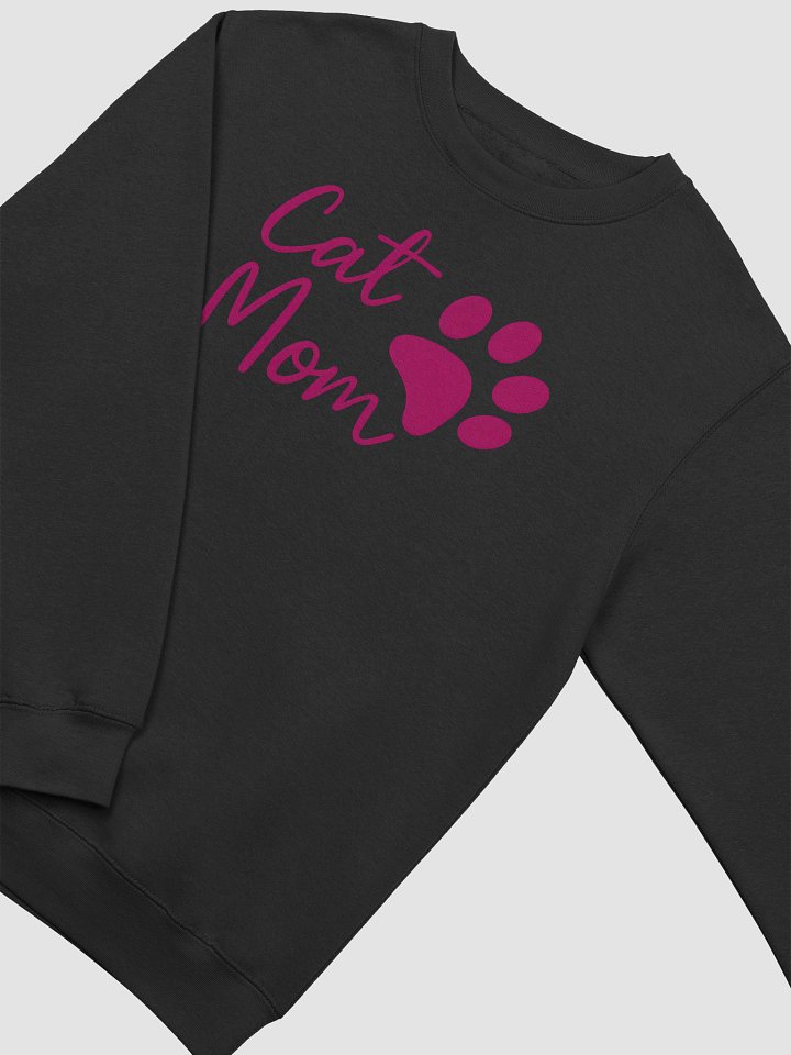 Best Cat Mom Ever Sweatshirt | Heartfelt Gift for Pet Moms | Cozy Cat Lover Pullover product image (2)