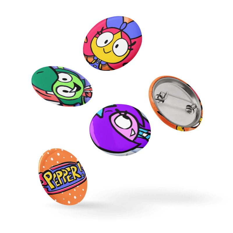 Pepper Pin Buttons Set product image (7)