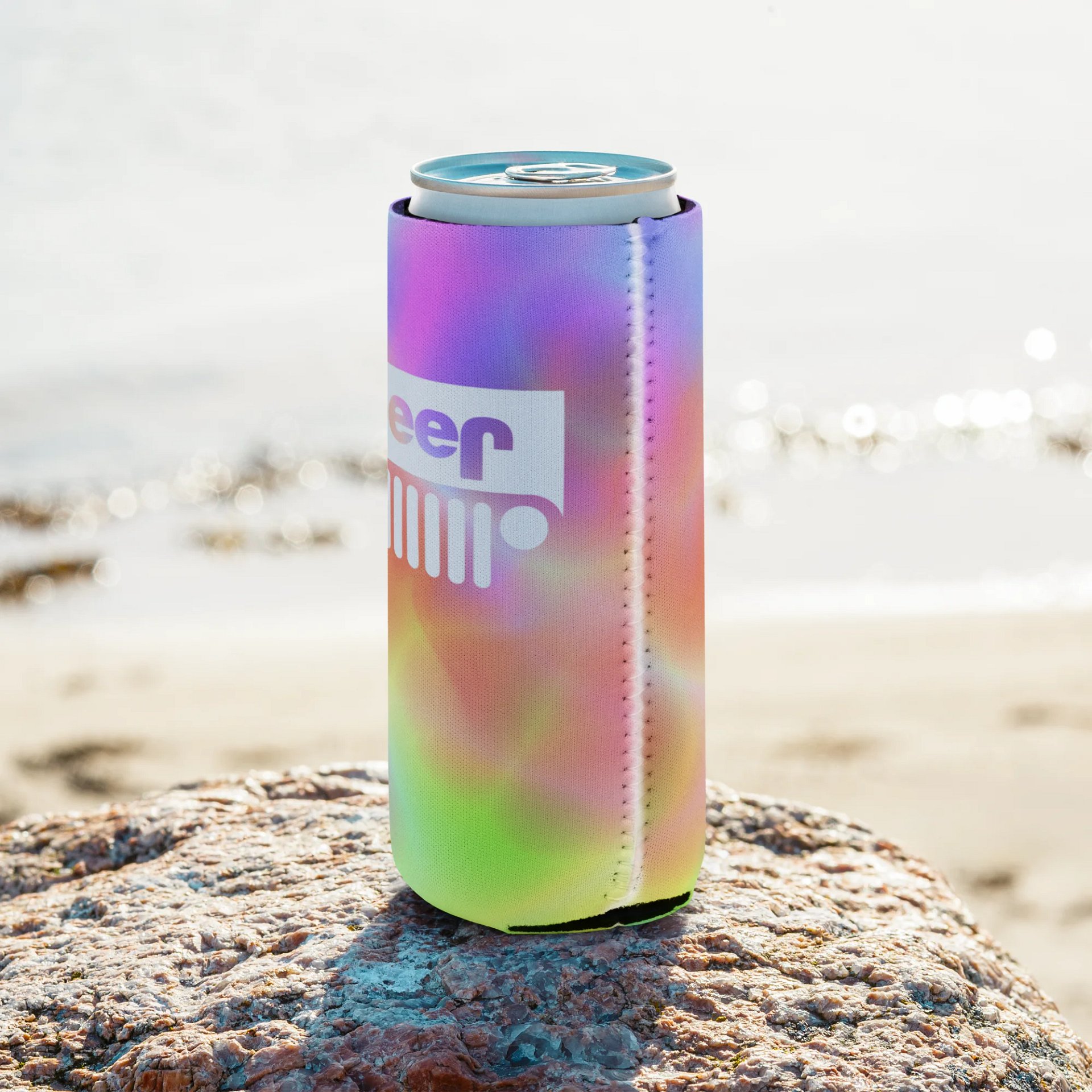 Beer Jeep Tie Dye Coozie product image (17)