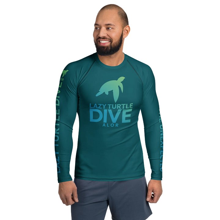 Lazy Turtle Dive - Men's Rashguard product image (1)