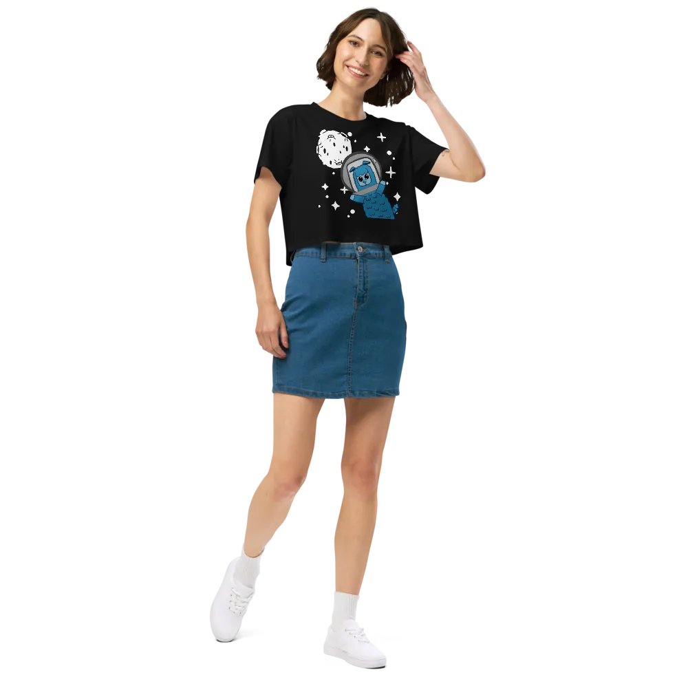 Llamanaut Crop Top product image (5)