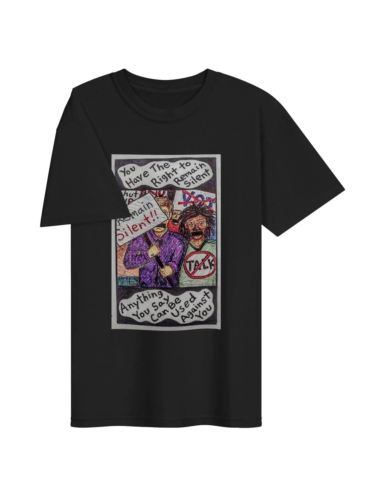 Remain Silent Tee product image (2)