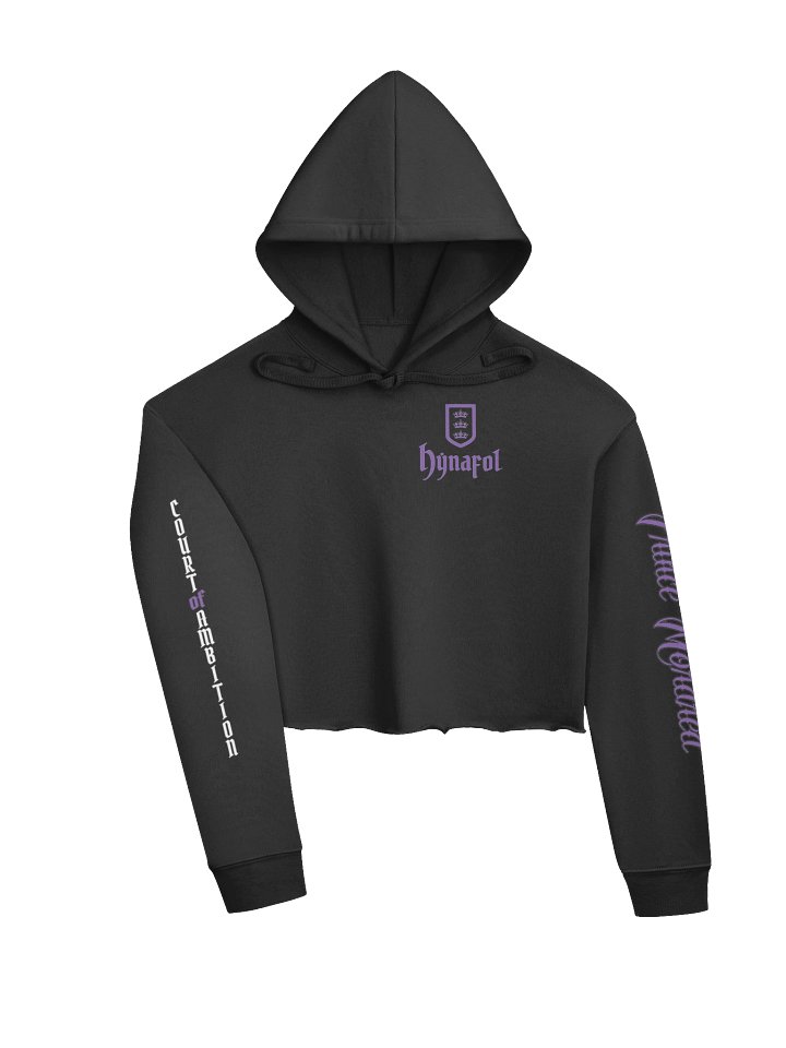 Court of Ambition Crop Hoodie product image (2)