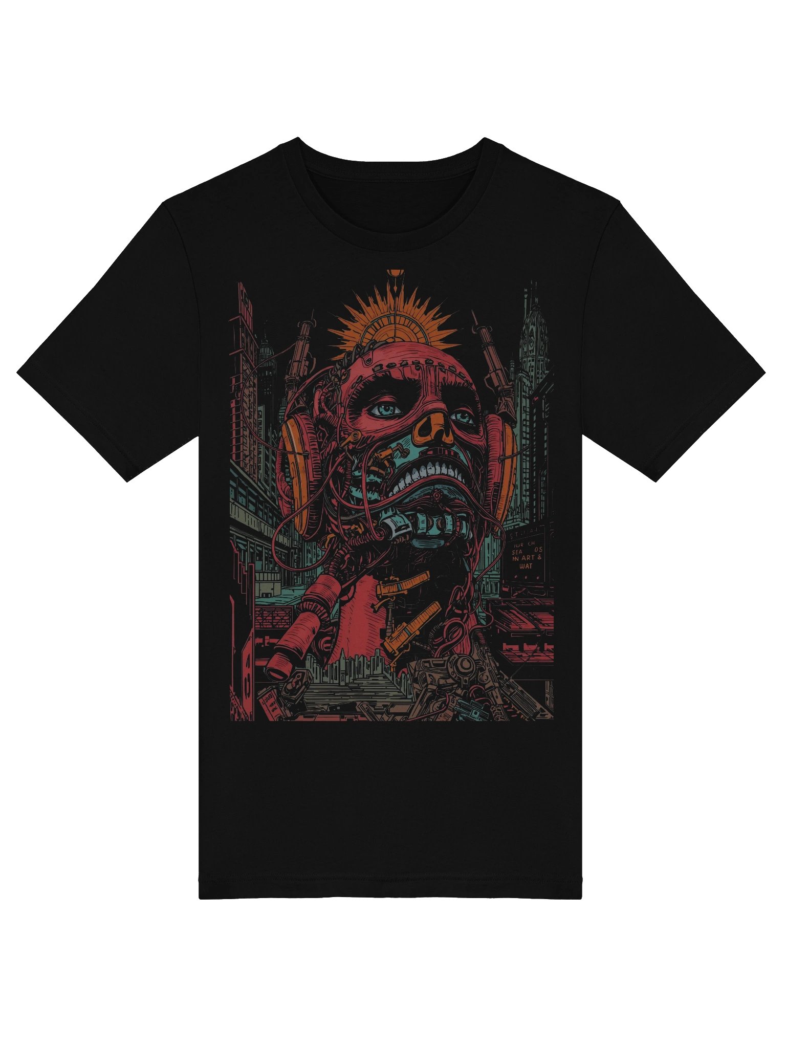 Cybernetic Soundwaves Lightweight T-Shirt product image (4)