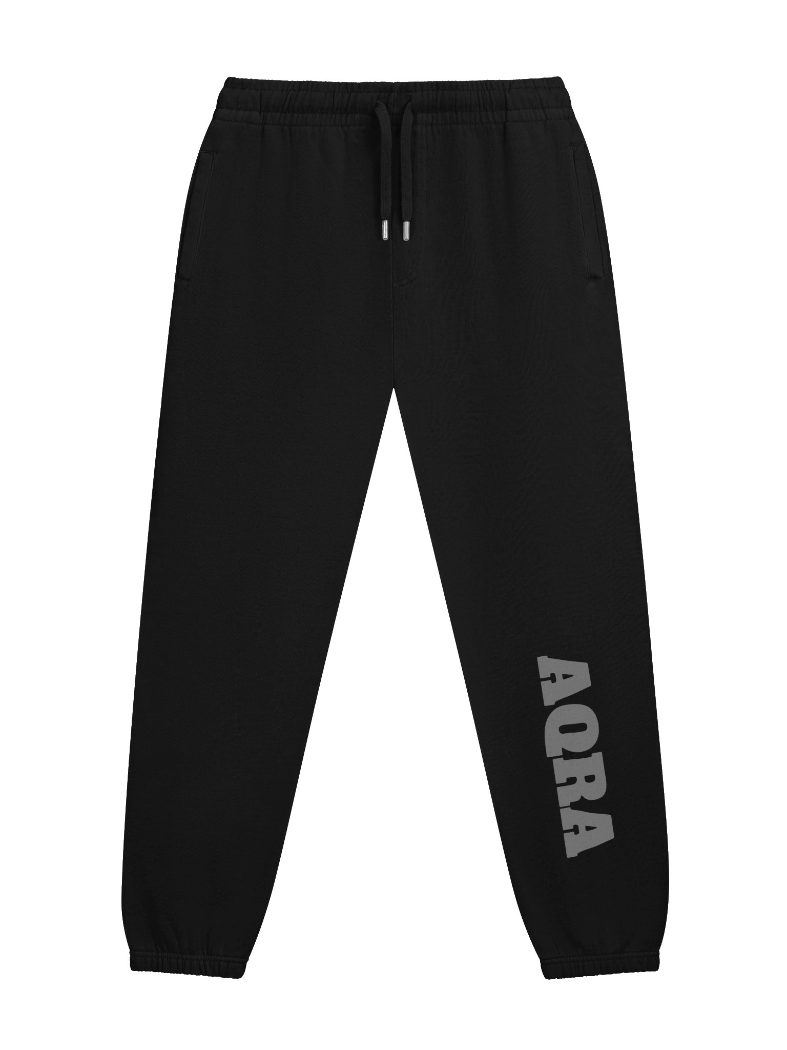 AQRA Signature Logo Graphic Sweatpants | Minimalist Fleece Joggers product image (5)