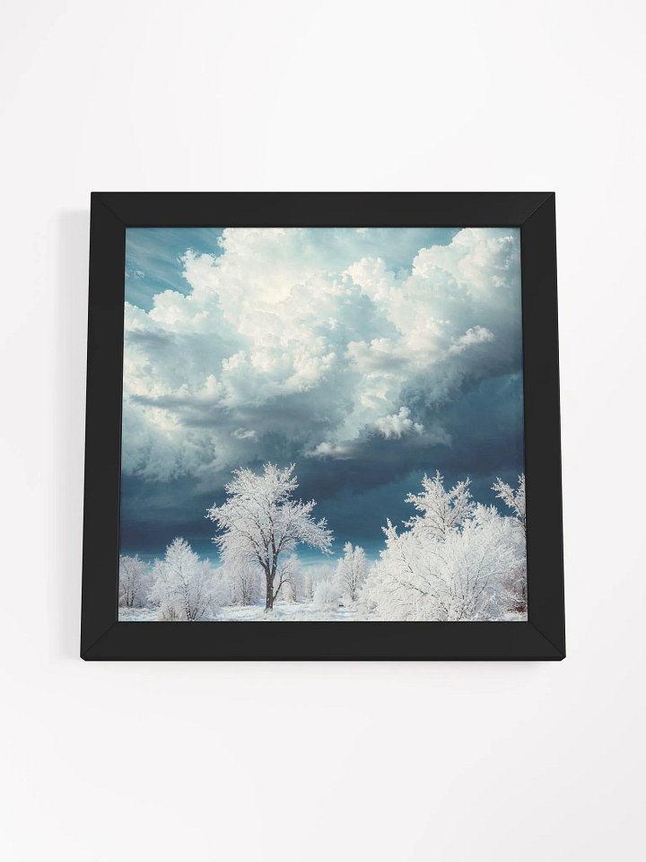 Dramatic Winter Wonderland Framed Print product image (2)
