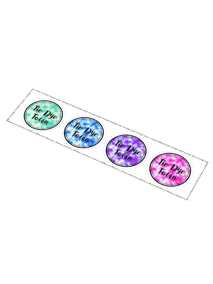 Tie Dye Town - Stickers product image (1)