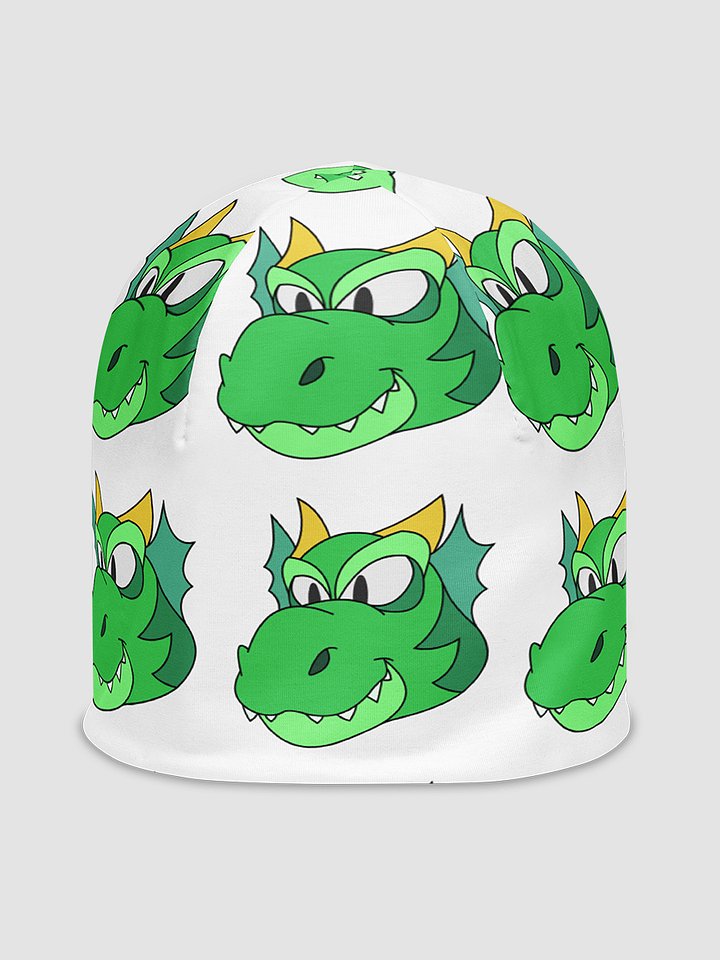 Lotta Happy Green Dragon All-Over Print Beanie product image (1)