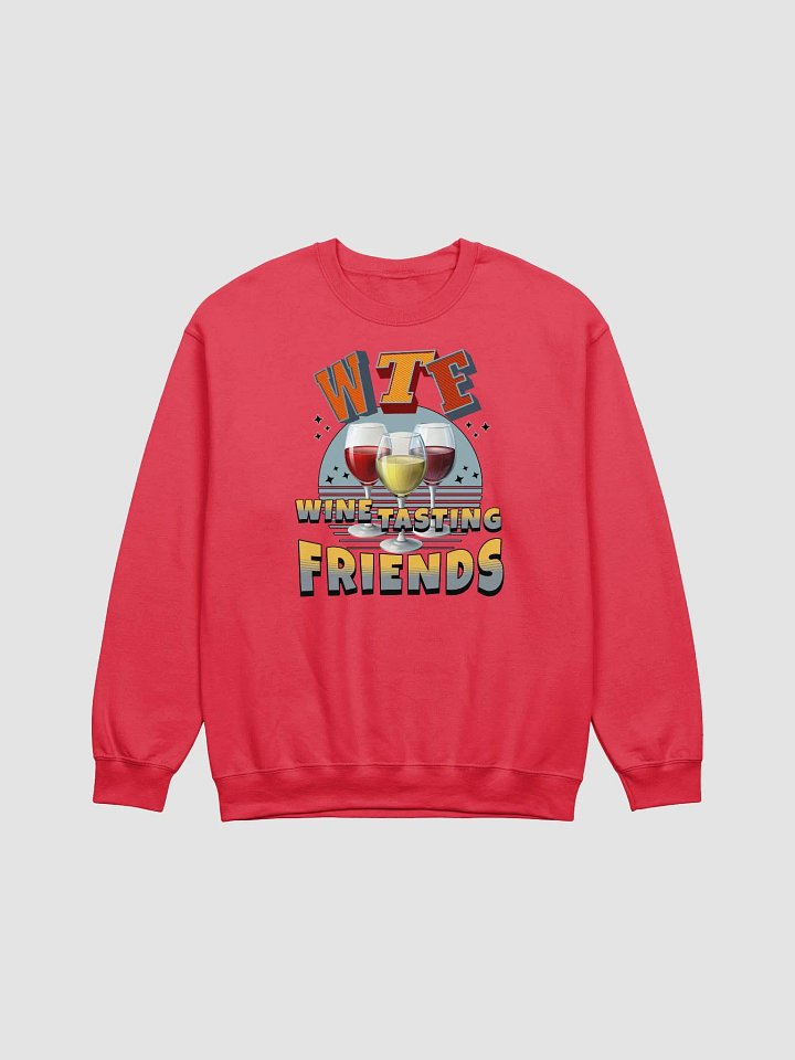 WTF Wine Tasting Friends Crewneck product image (15)