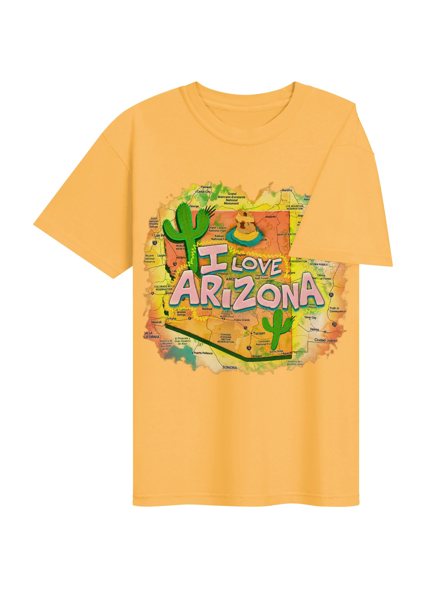 I Love Arizona™ Tee - Desert Gold product image (4)