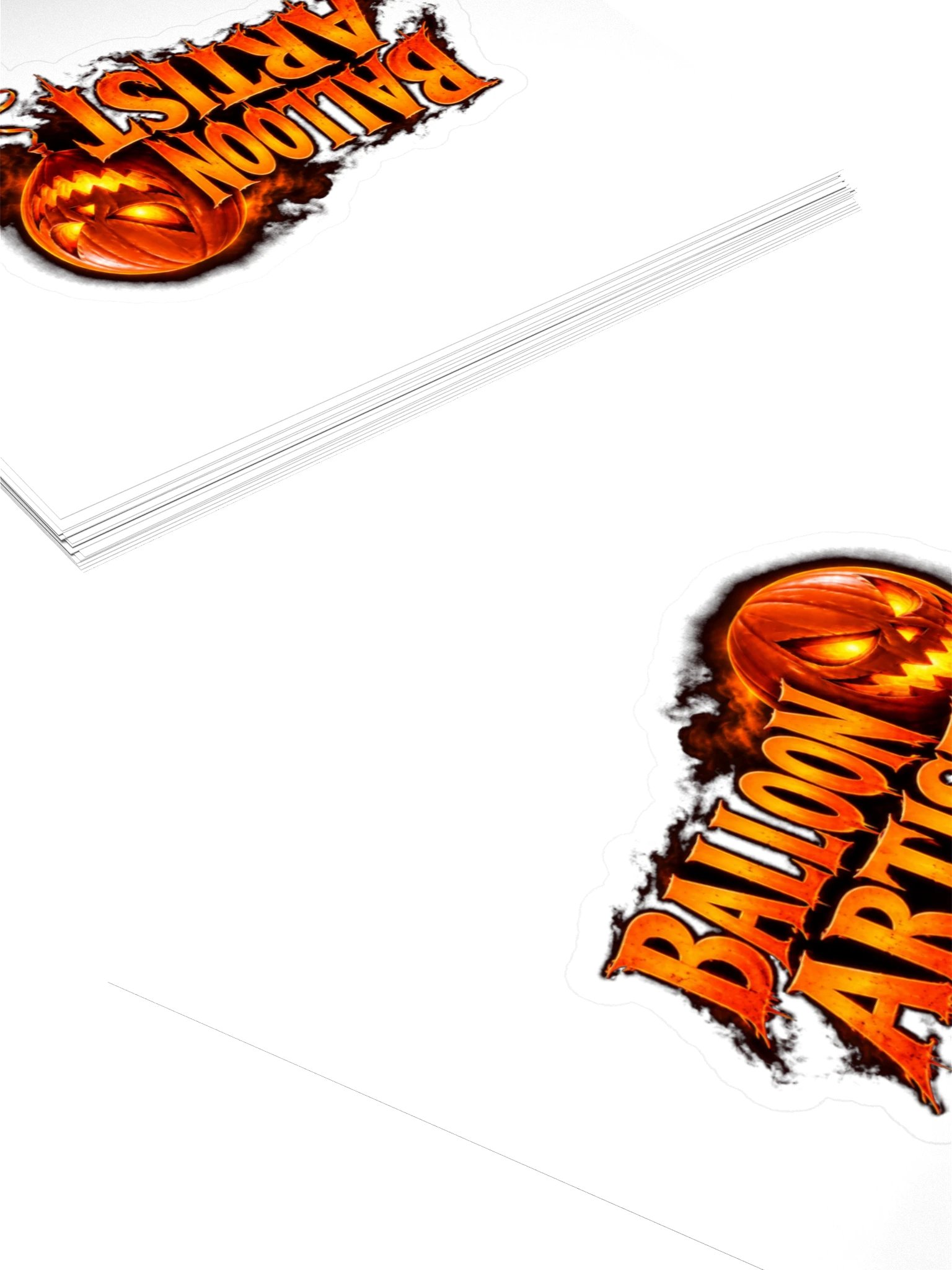 Balloon Artist Halloween Night Kiss Cut Sticker product image (4)