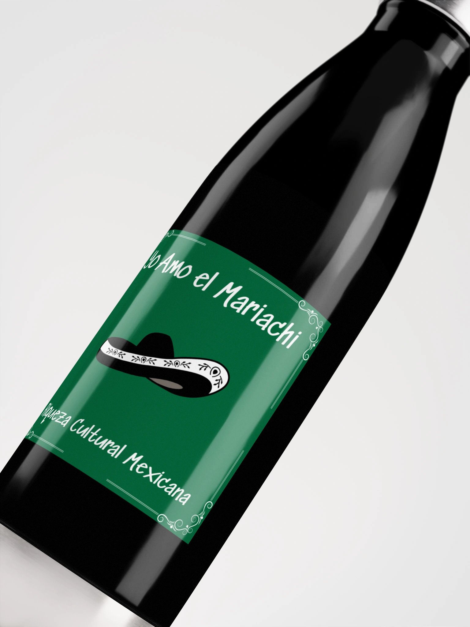 MARIACHI MEXICO Stainless Steel Water Bottle product image (5)