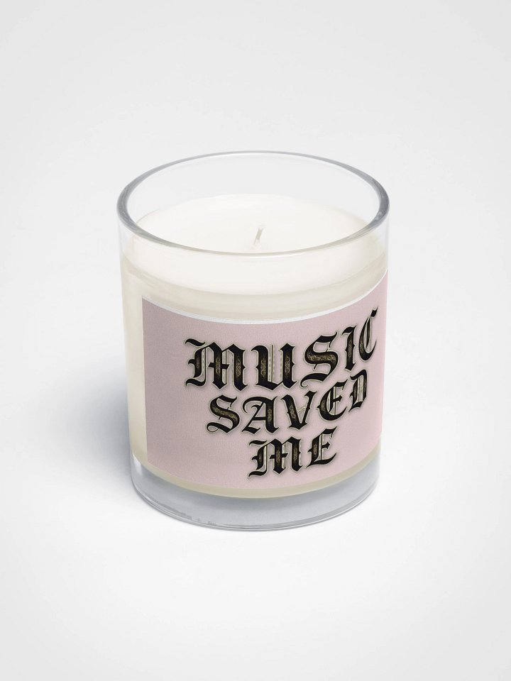 Music Saved Me - Soy Wax Candle product image (2)