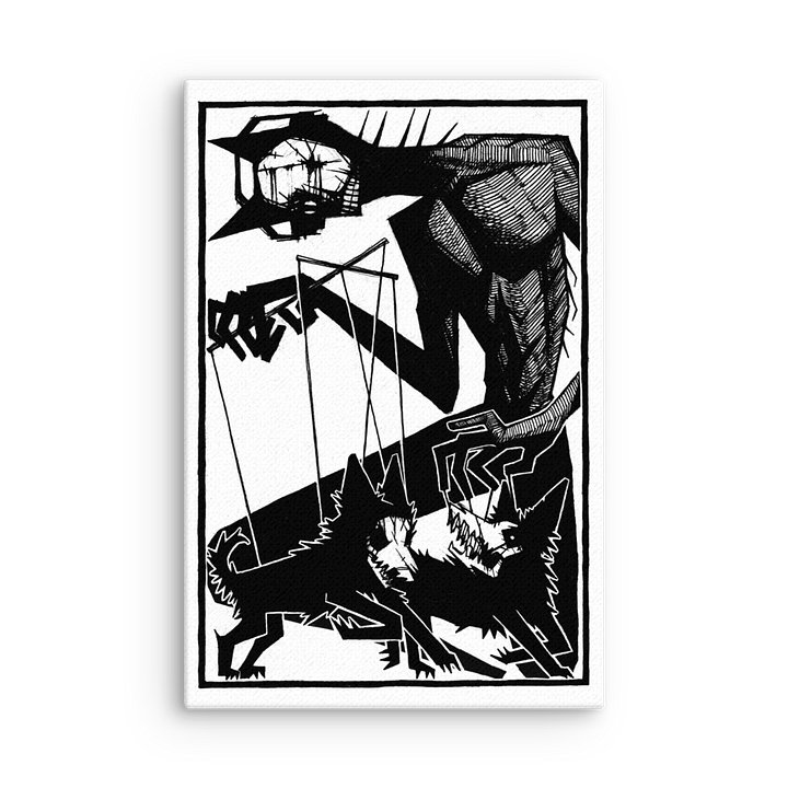 *LIMITED EDITION* Puppet Master by Boisvert - Canvas Art product image (1)