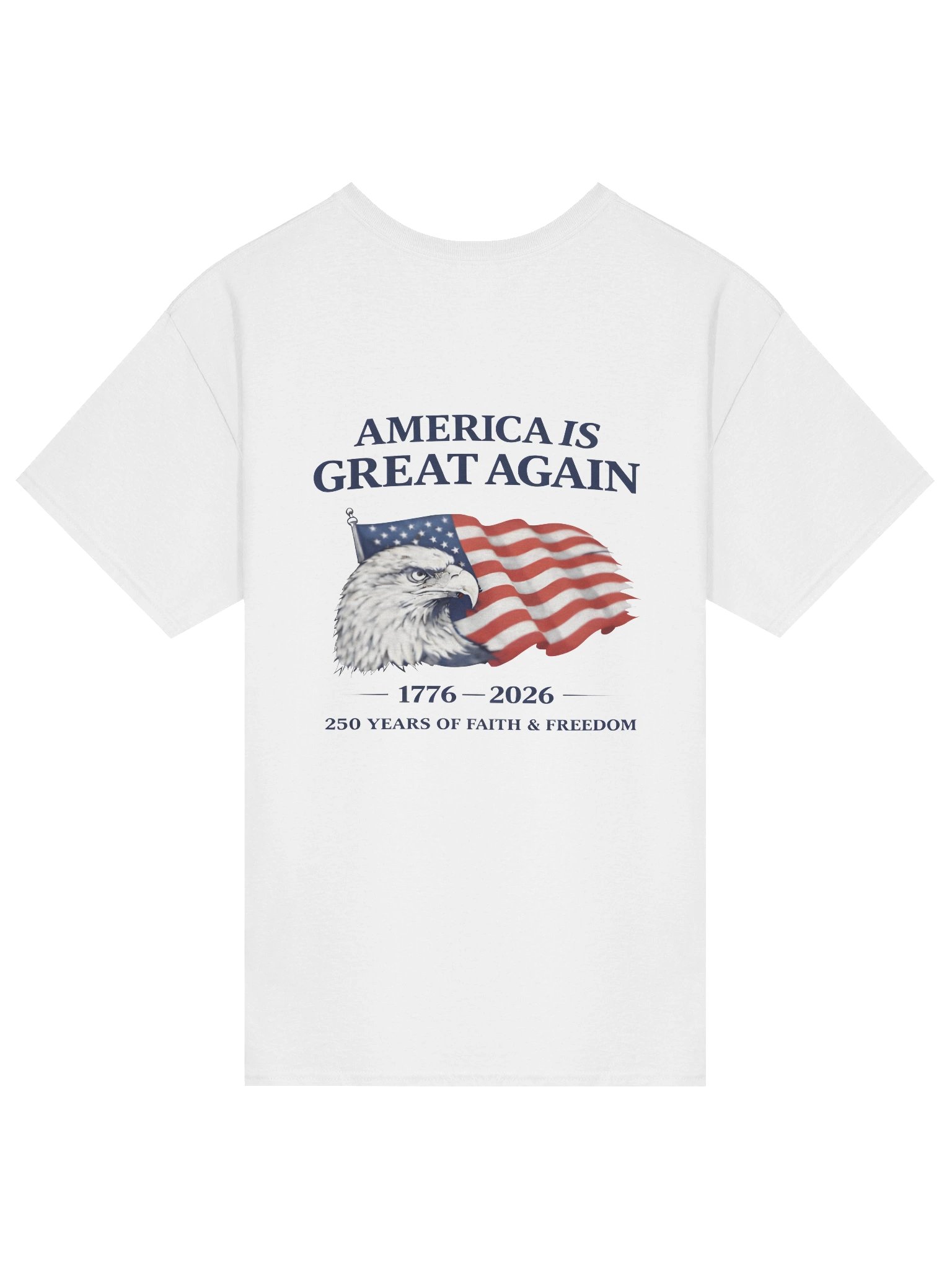 USA 250 Years with AMERICA IS GREAT AGAIN Eagle Double Sided product image (2)