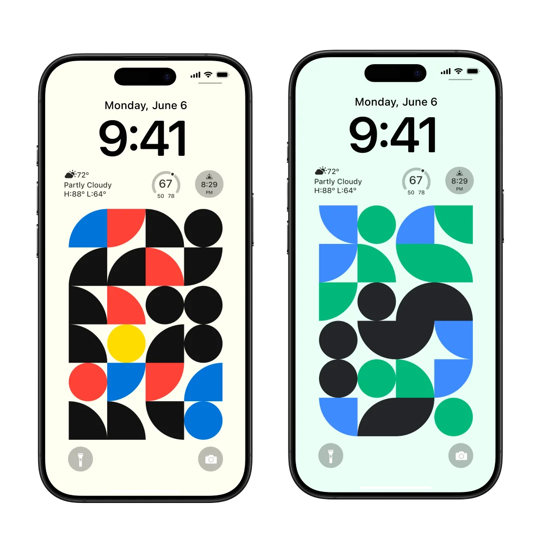 Abstract Shapes Wallpaper Pack product image (2)