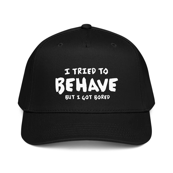 I Tried (black) - Baseball Cap product image (1)
