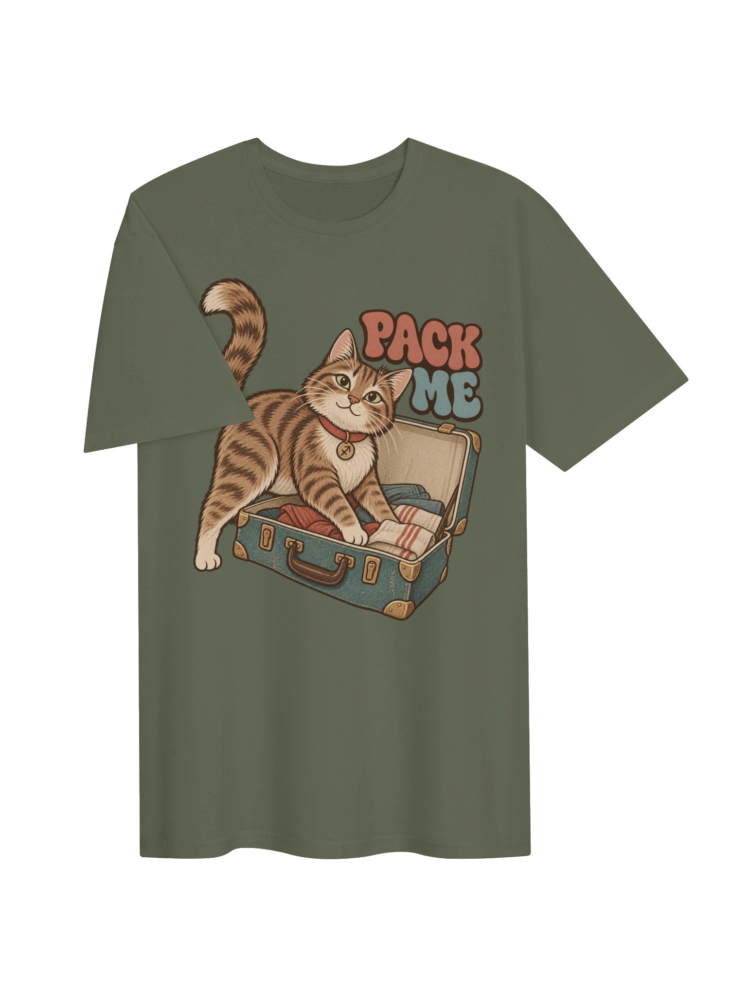 Sagittarius Pack Me Cat Zodiac T-Shirt product image (3)