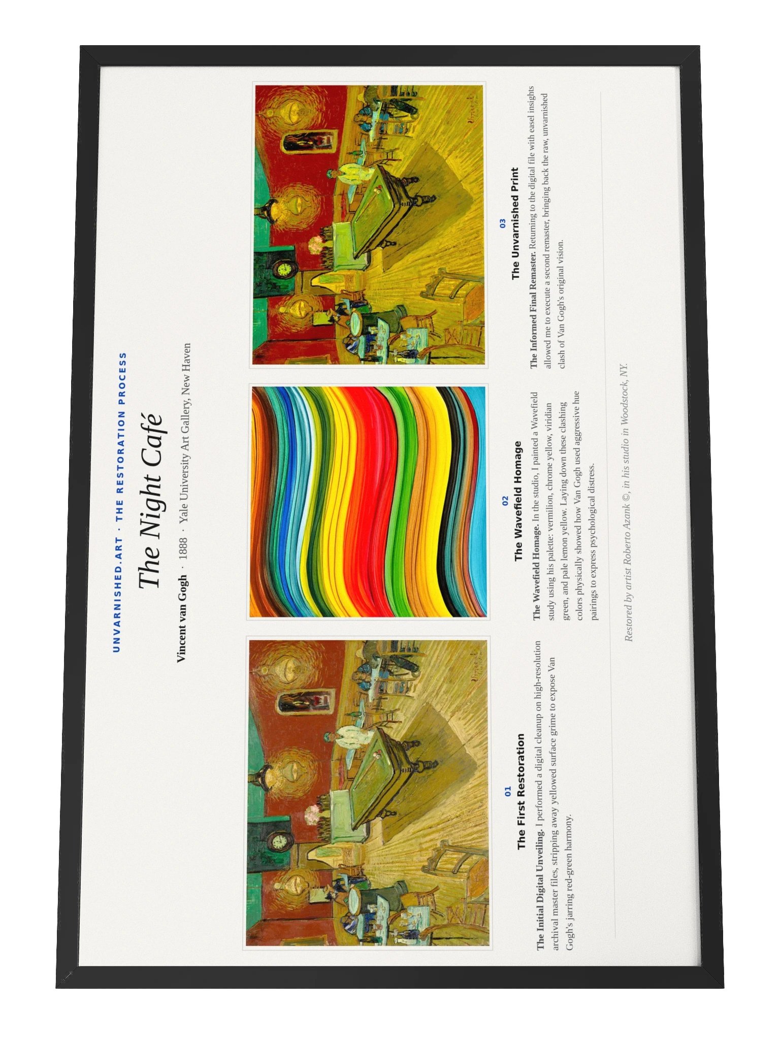 The Night Café — Framed Process Poster product image (1)