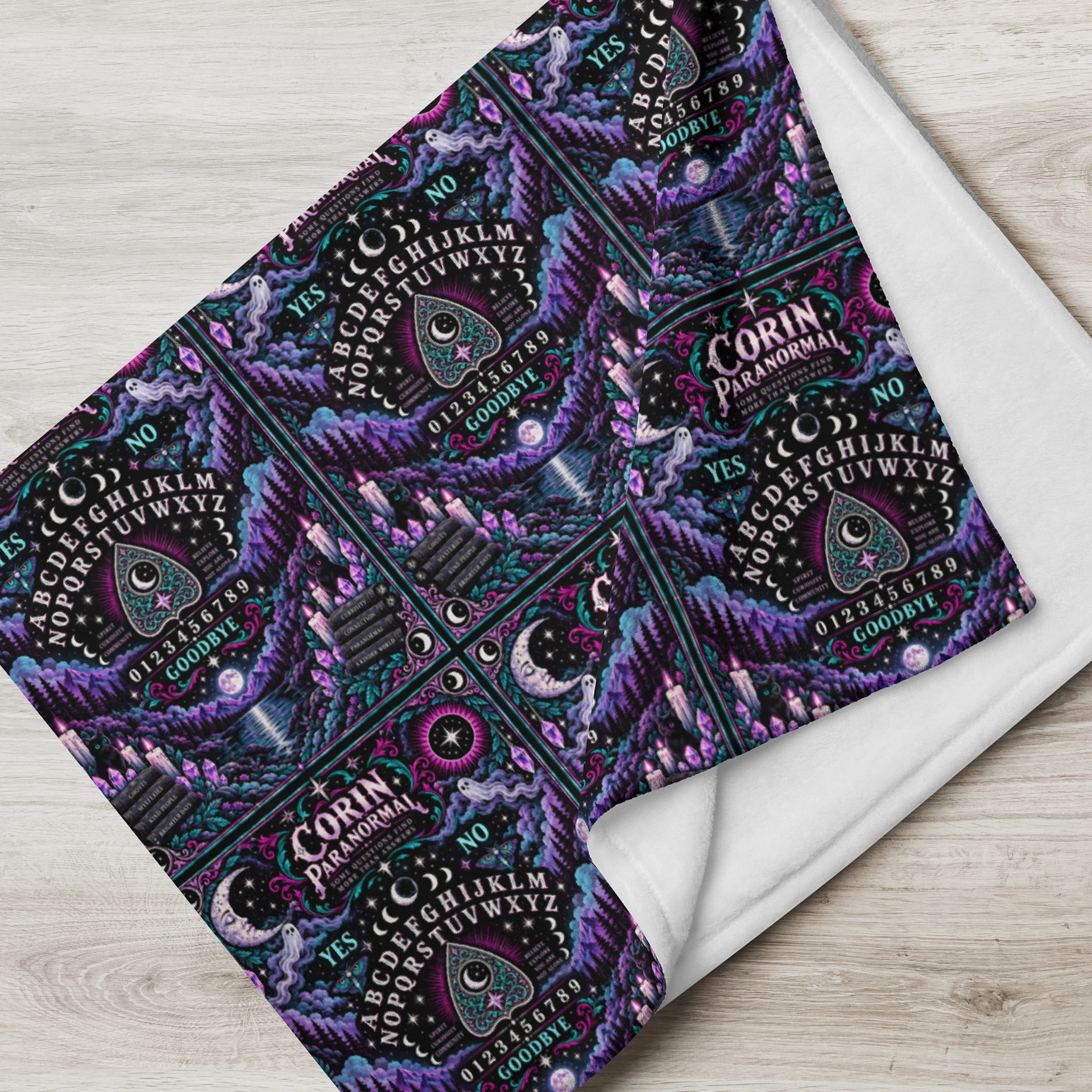 Corin Paranormal Spirit Board Blanket product image (7)