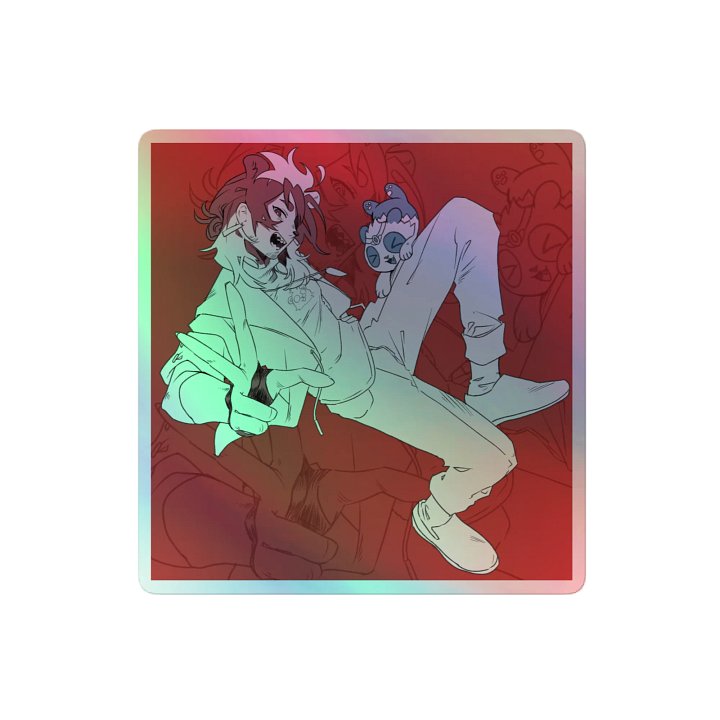 Holographic Pandadorf Sticker product image (2)