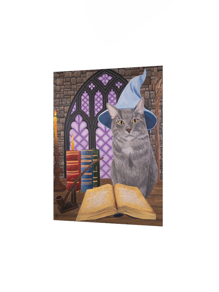 Gandalf the Cat Wizard Original Art Print product image (2)