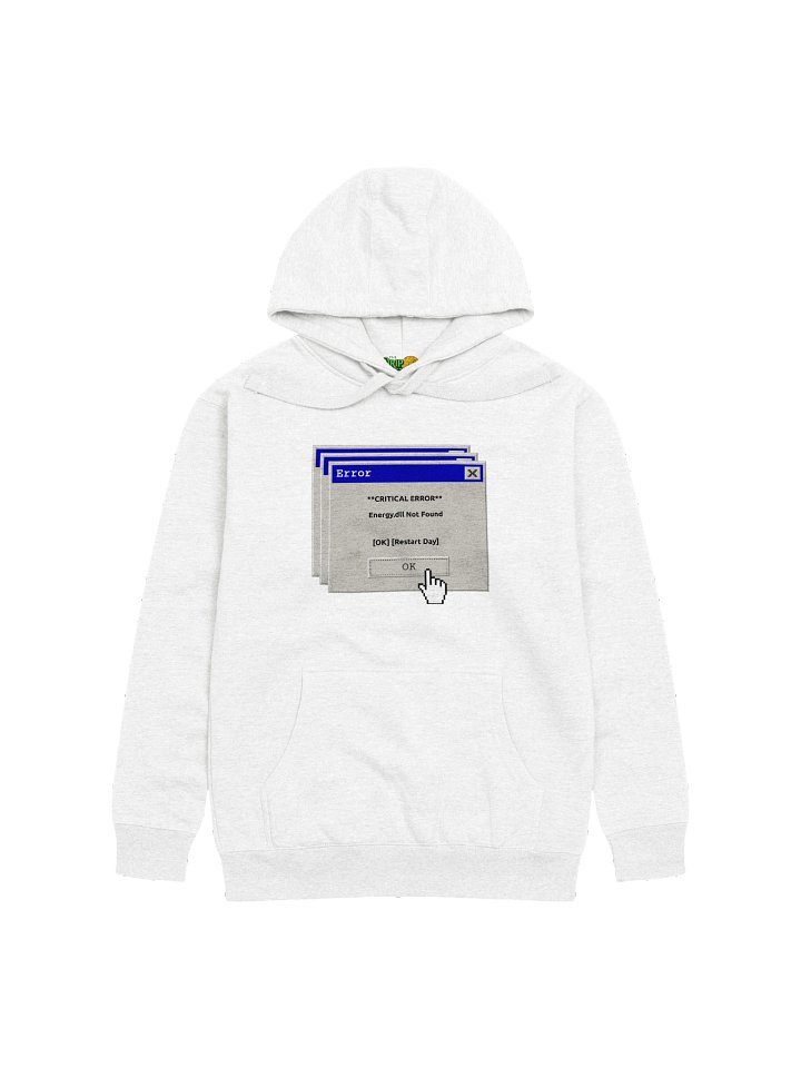 The Error Message Hoodie | Humorous Spoony Apparel product image (3)