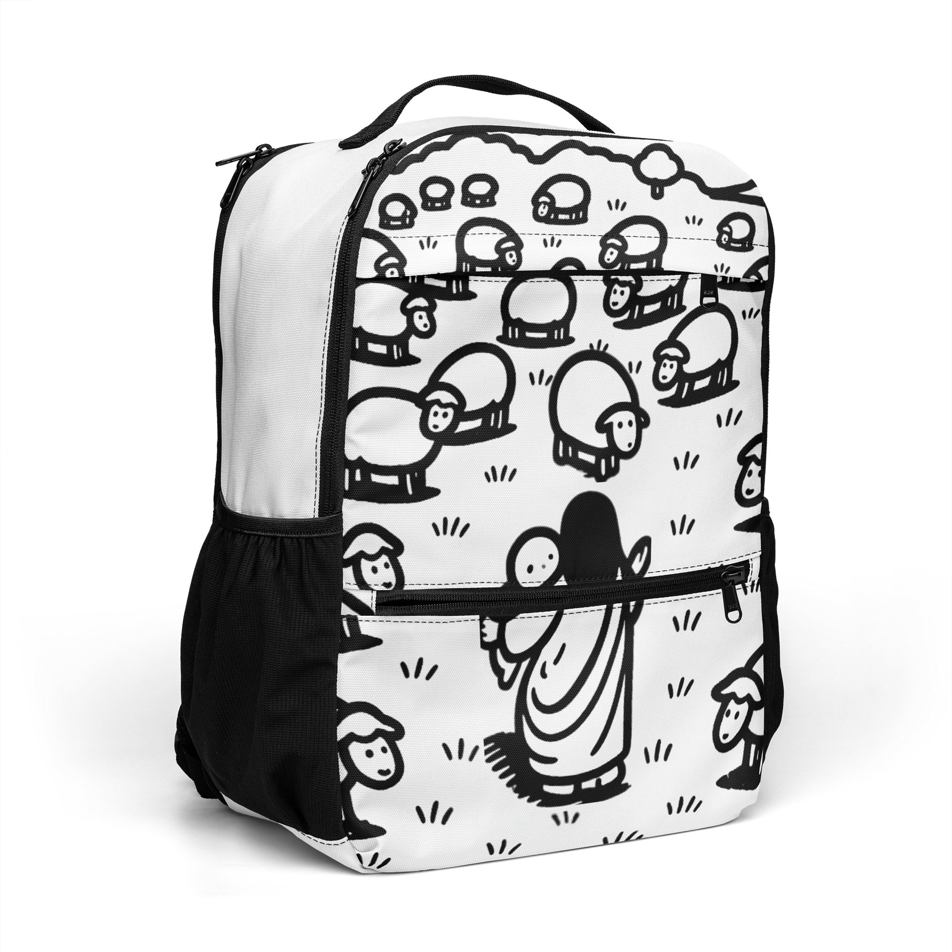 The Good Shepherd Doodle Utility Backpack product image (7)