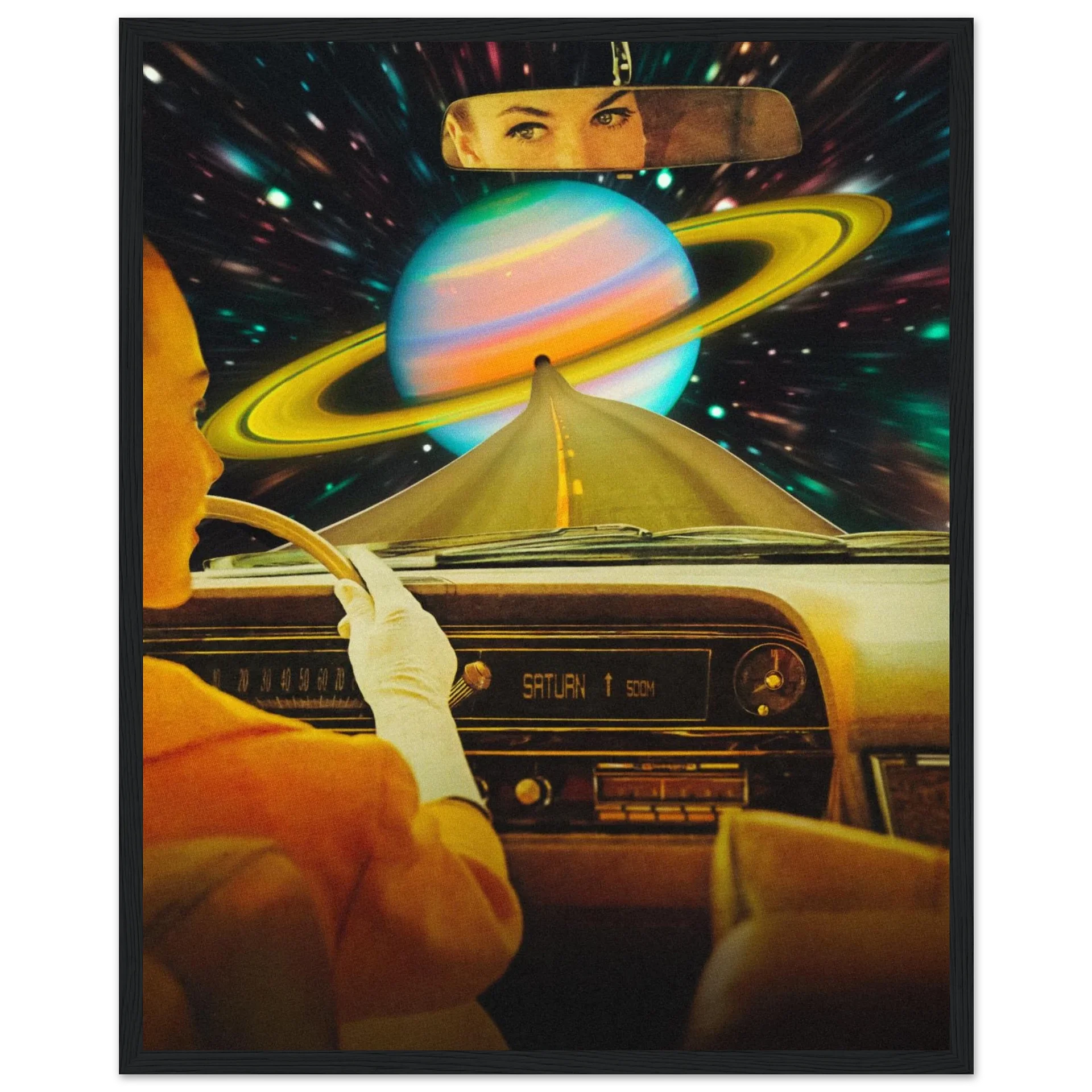 Saturn Commute Wall Art