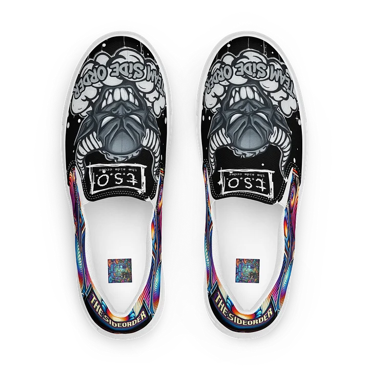 Cosmic Dreams Slip-On Canvas Shoes product image (1)