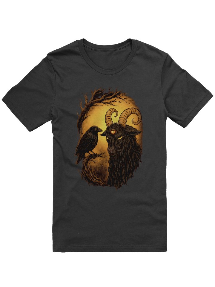 The Secret Meeting — Occult Goat & Raven Tee product image (1)