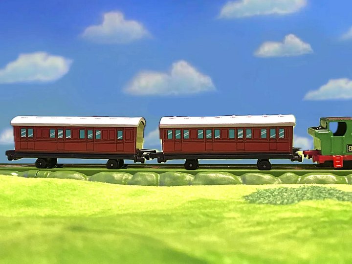 ERTL “Red Branchline Coaches” Sticker Set product image (2)