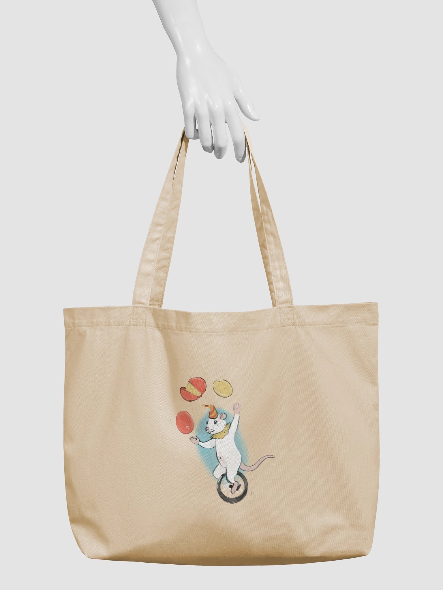 Clown Mouse Juggling Tote product image (3)