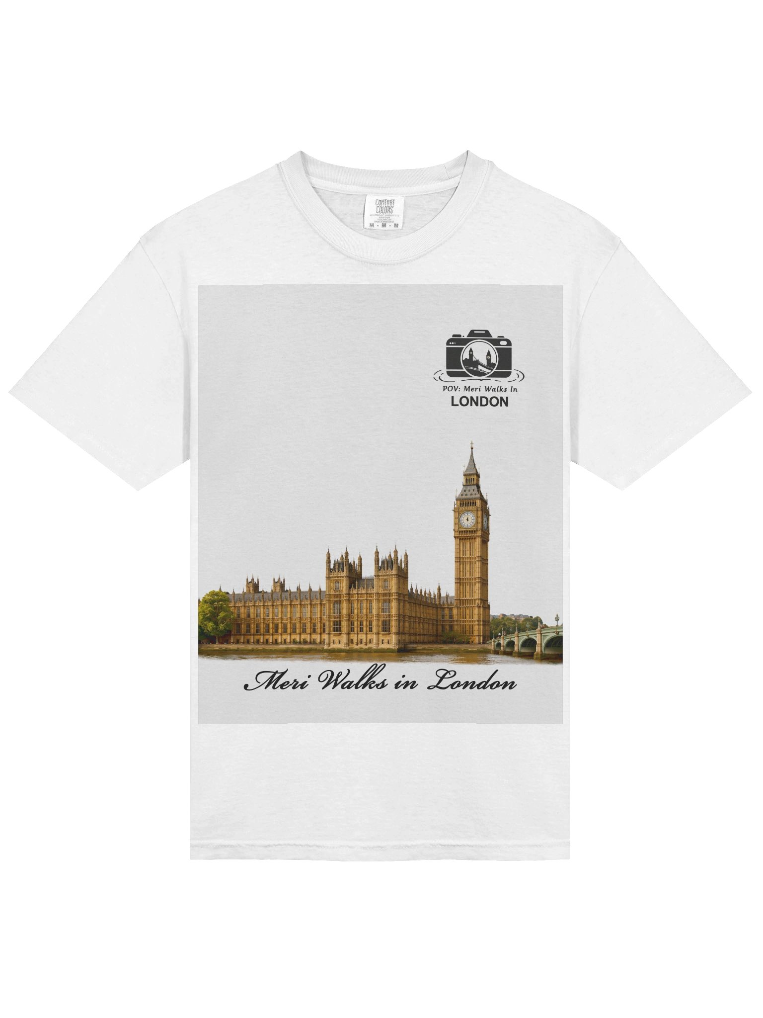 Big Ben Design 1 Comfort Colors Garment-Dyed Heavyweight T-Shirt product image (3)