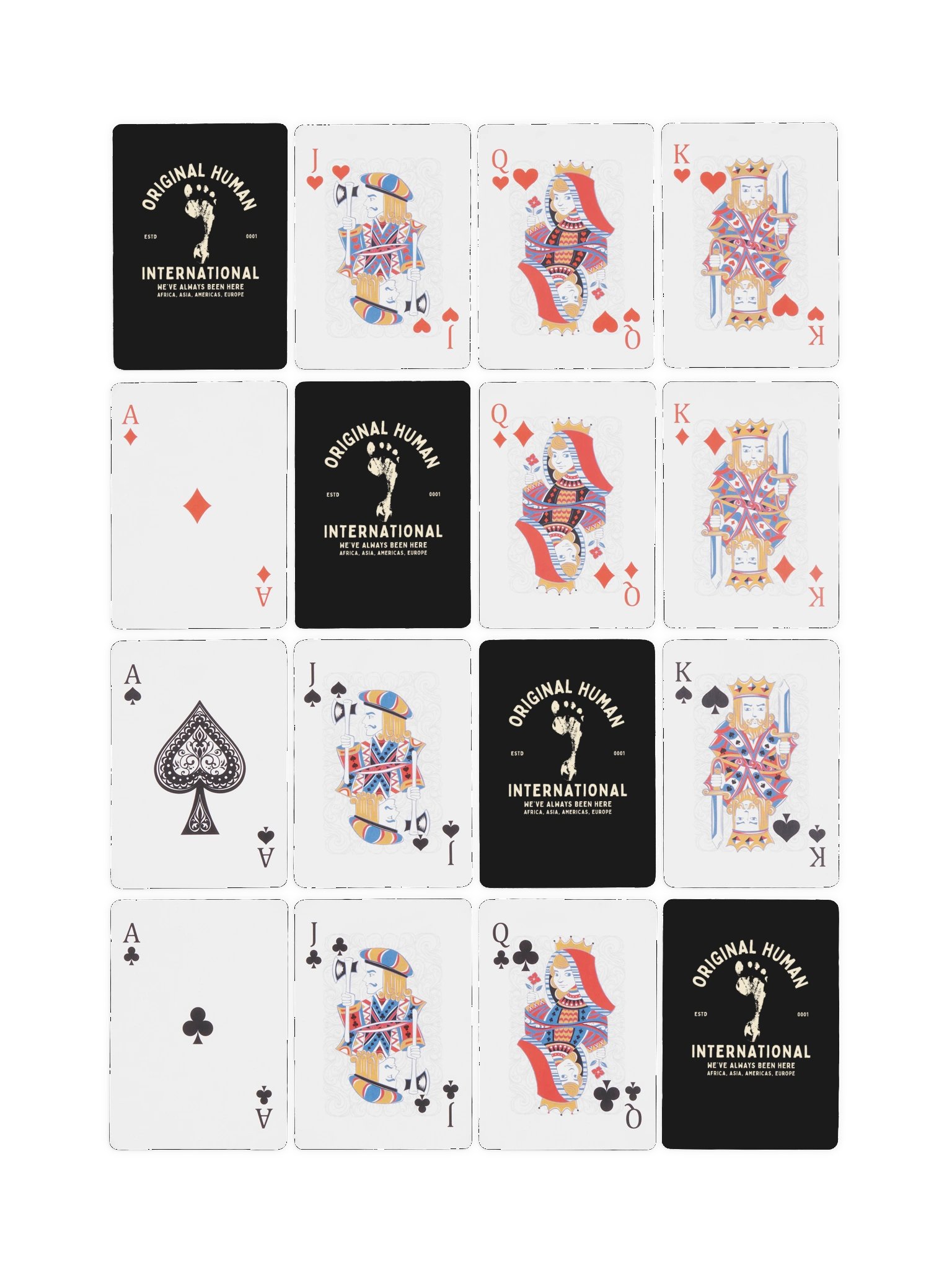 Original Human Footprint | Playing Cards | Originology | Black History X product image (5)