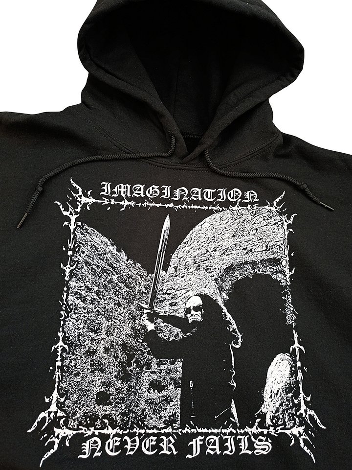 Hoodie Gildan Classic - ERANG 4-Sided (Black) product image (2)