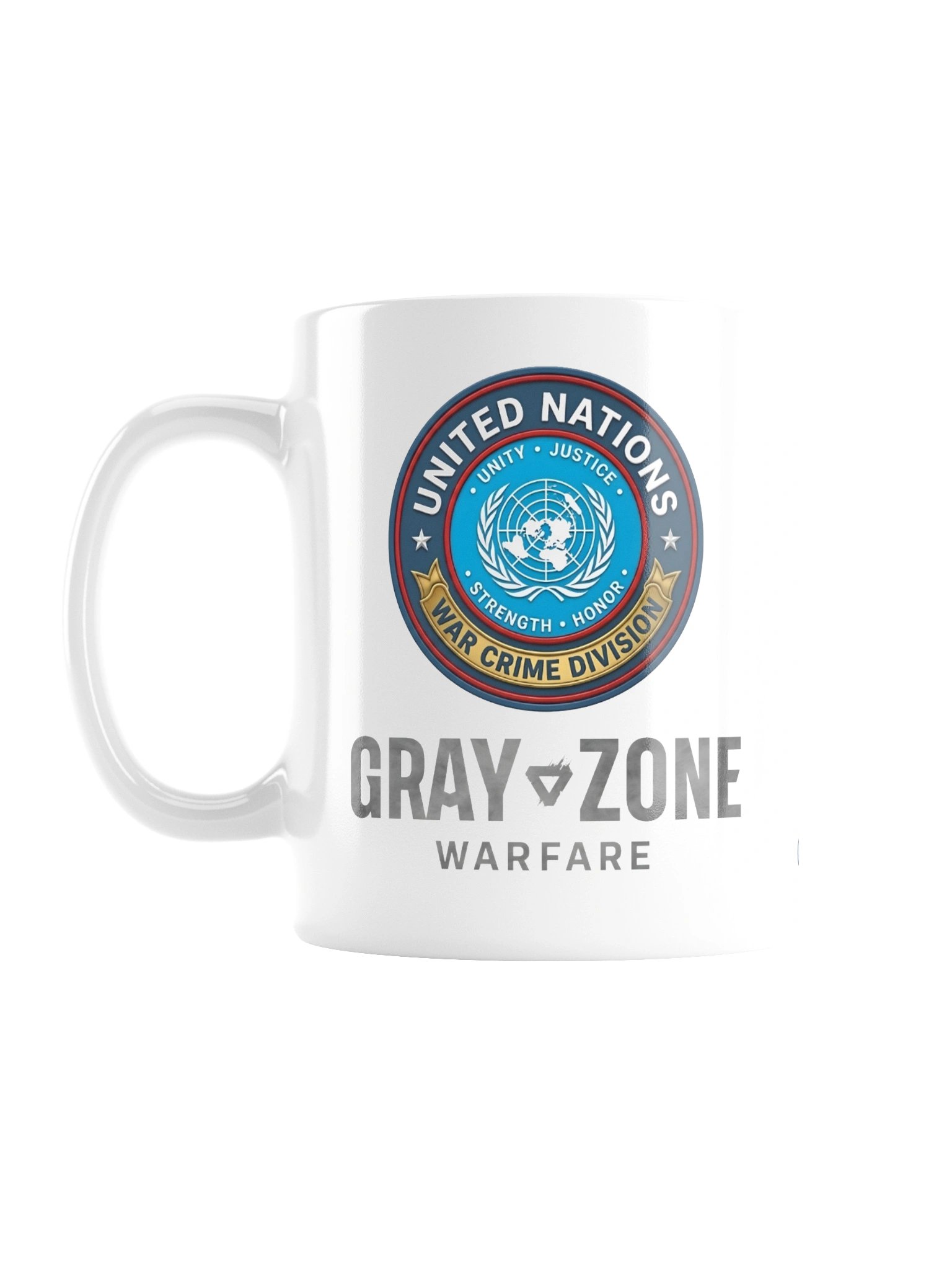 UNWCD/MSS White Mug - Smoke GZW product image (1)