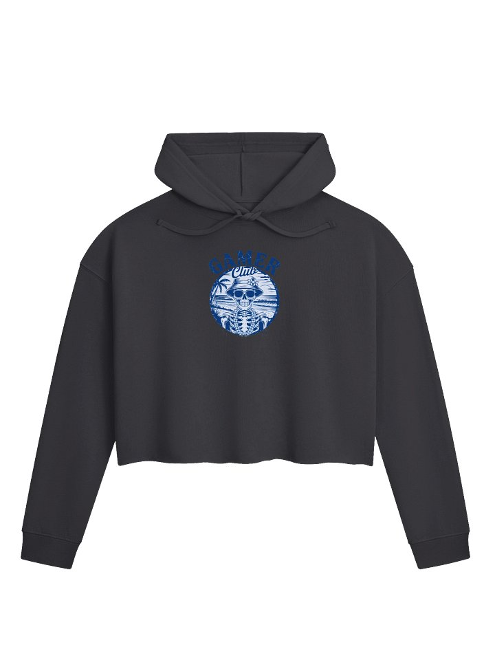 Gamer Club Skeleton Beach Cropped Hoodie product image (3)