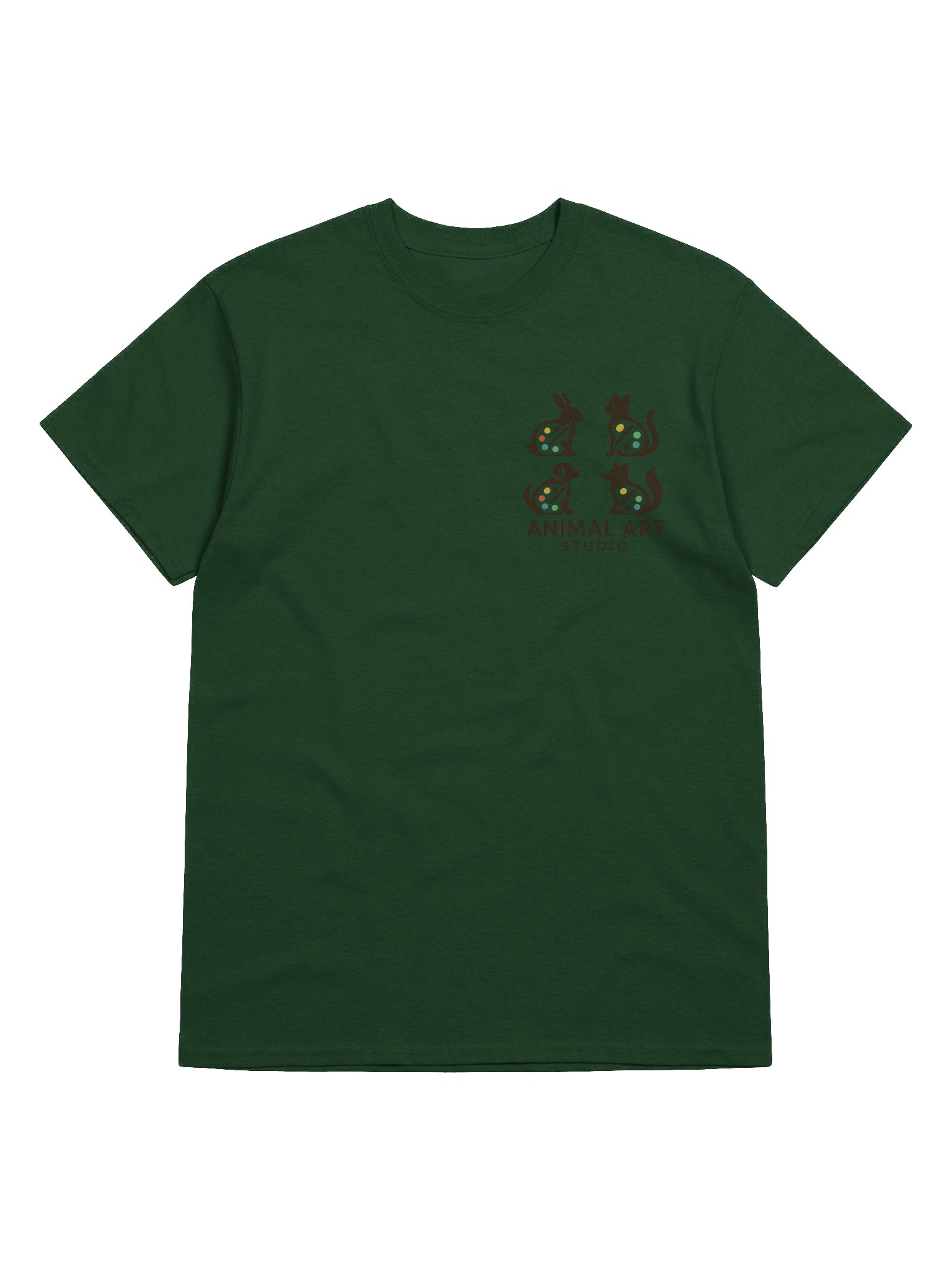 clean looking logo shirt product image (48)