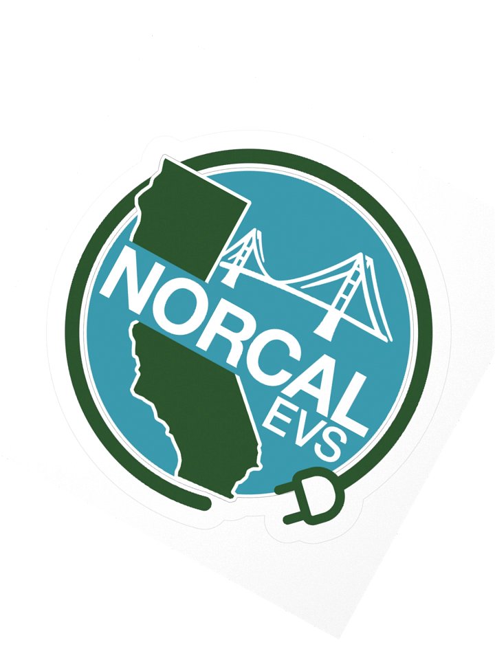NorCal EVs Kiss-Cut Sticker product image (6)