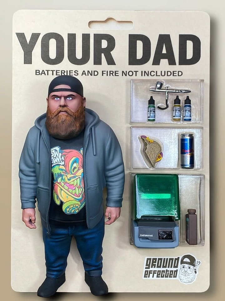 Your Dad Mini Figure - STL product image (1)