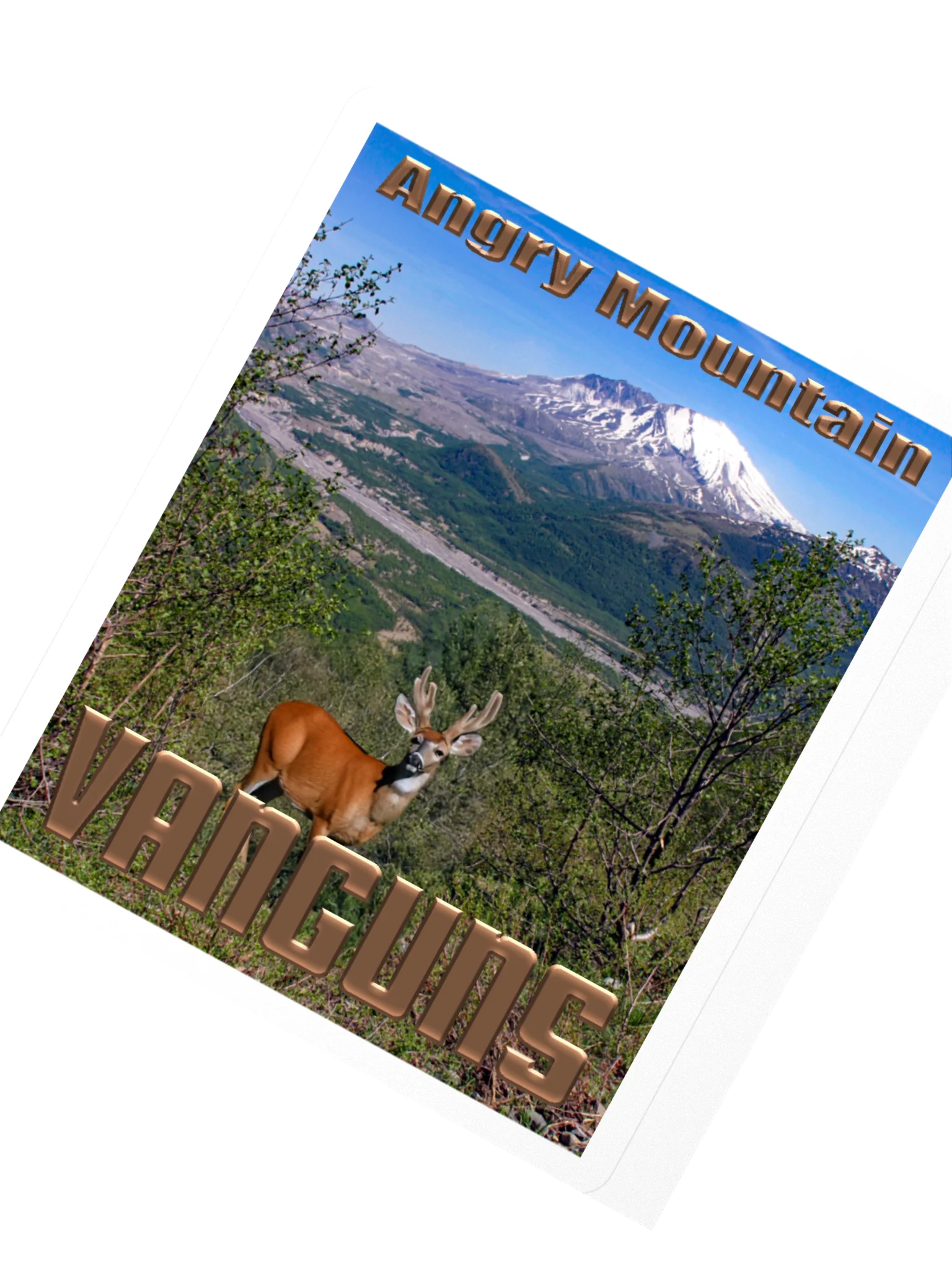 Angry Mountain Sticker product image (2)