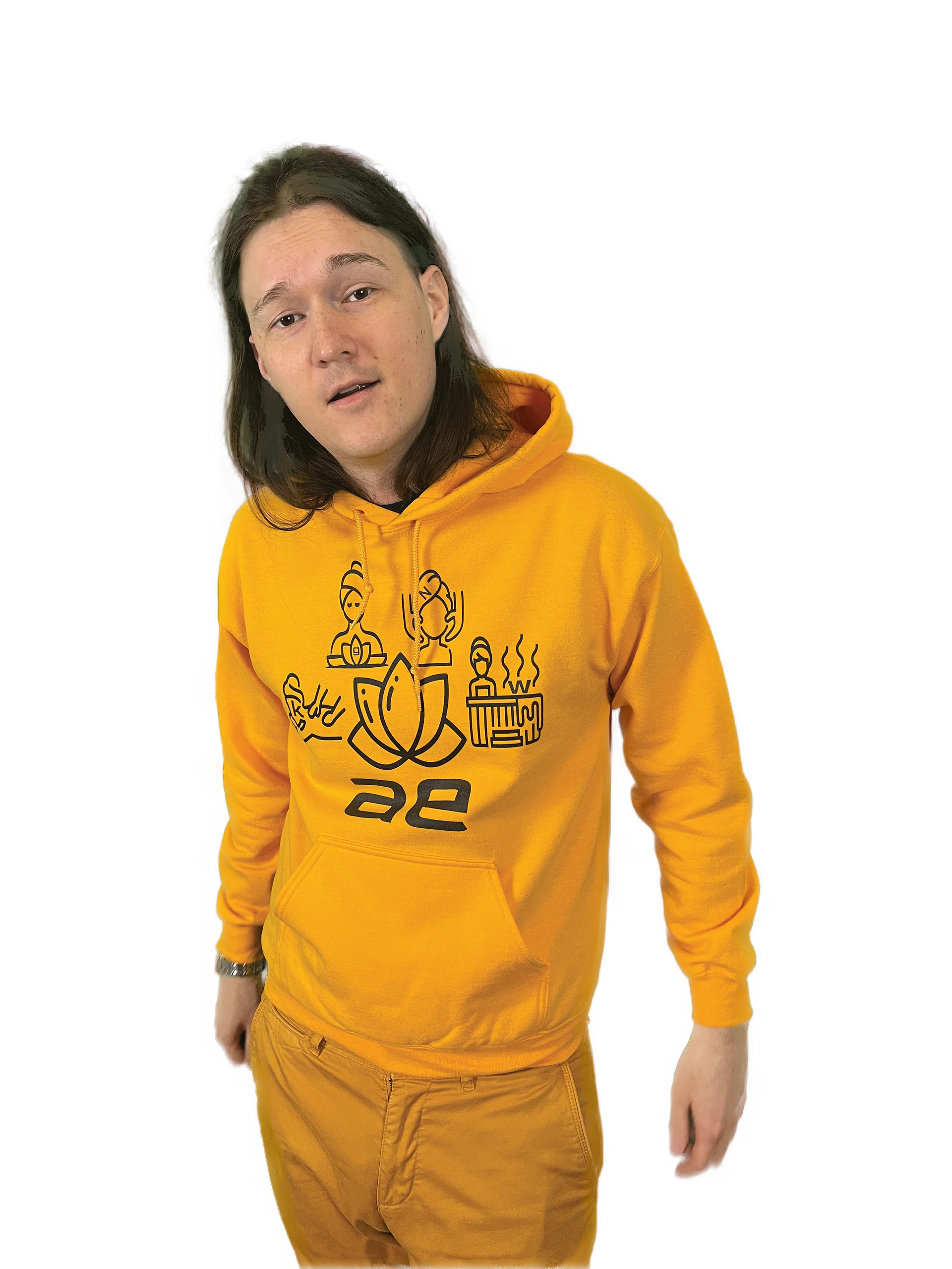 The spa named AE hood hoodie //midweight\\ worldwide! product image (4)