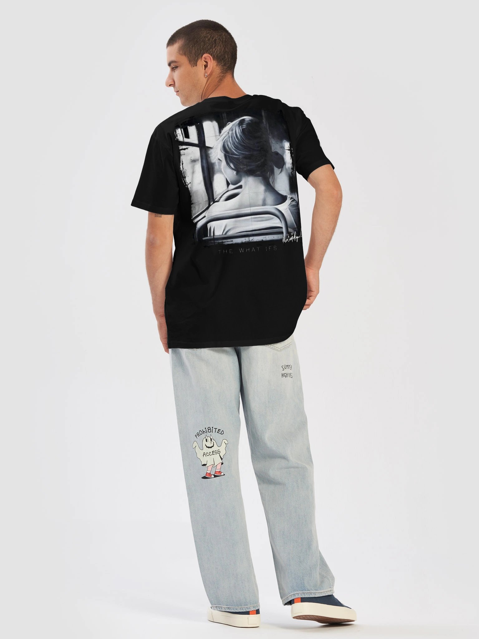 THE WHAT IFS… — ART TEE 001 / BACK PRINT product image (6)