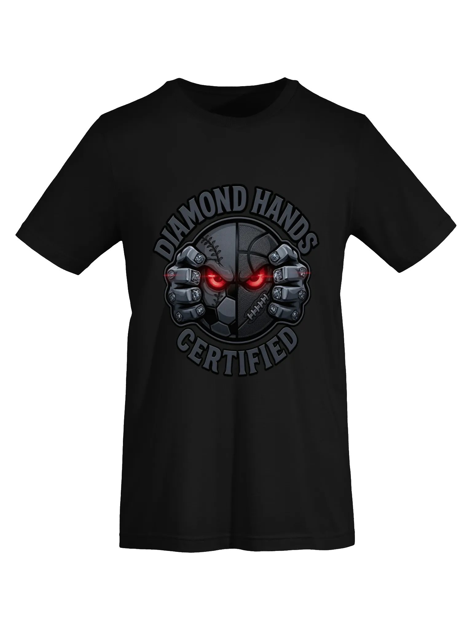 Super Soft Diamond Hands Certified Tee — Dark product image (4)