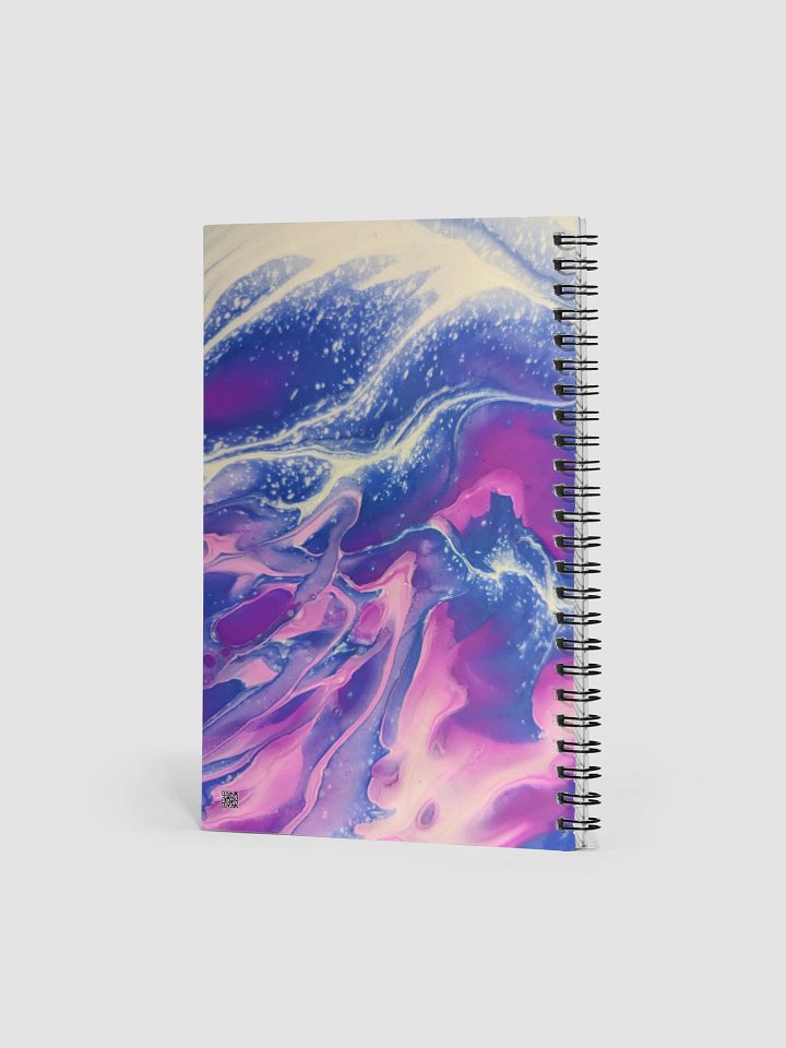 Stars Birth Pink Fire Spiral notebook product image (2)