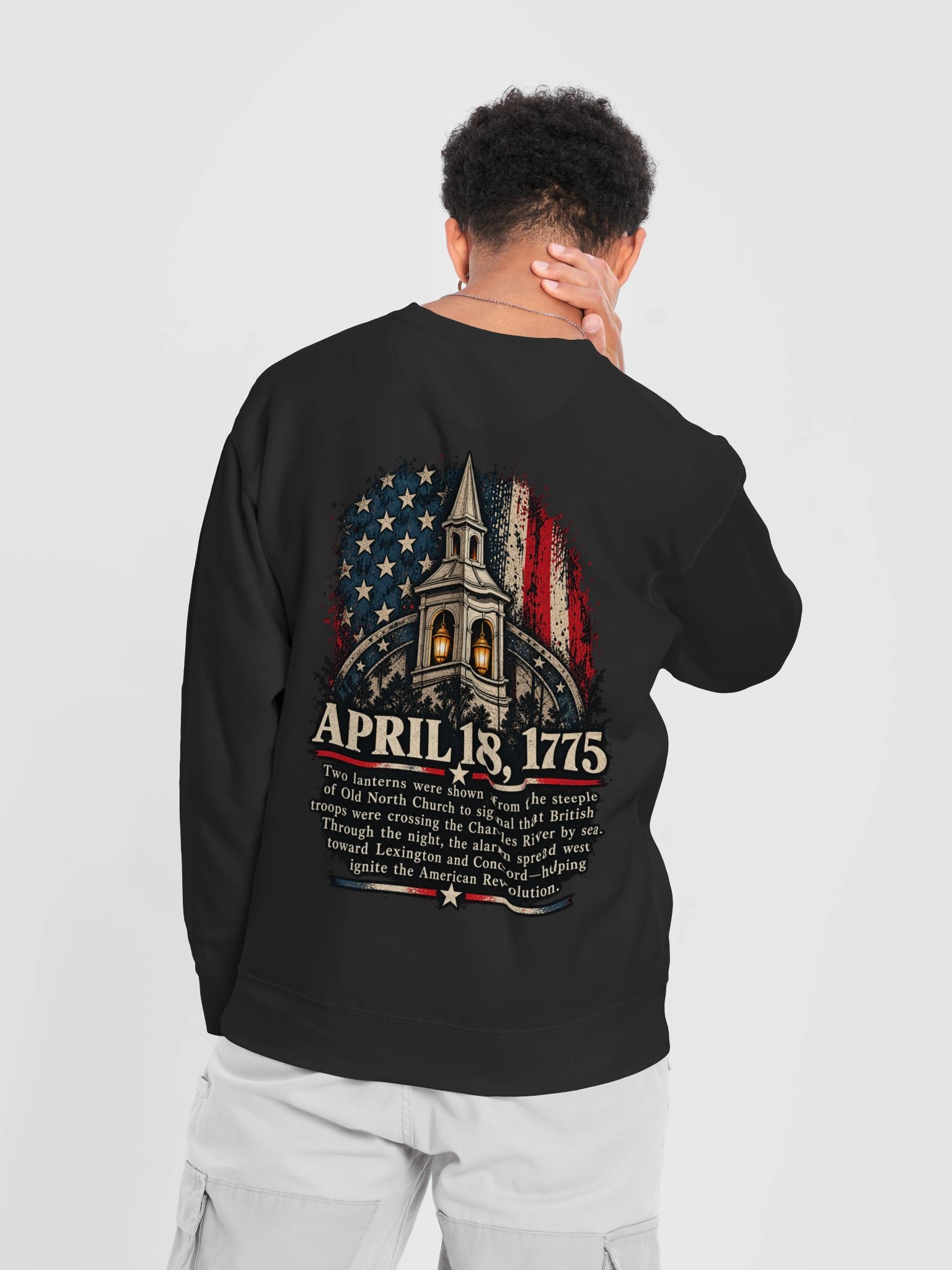 1775 Supply Company — April 18, 1775 — History Series — Crewneck product image (6)