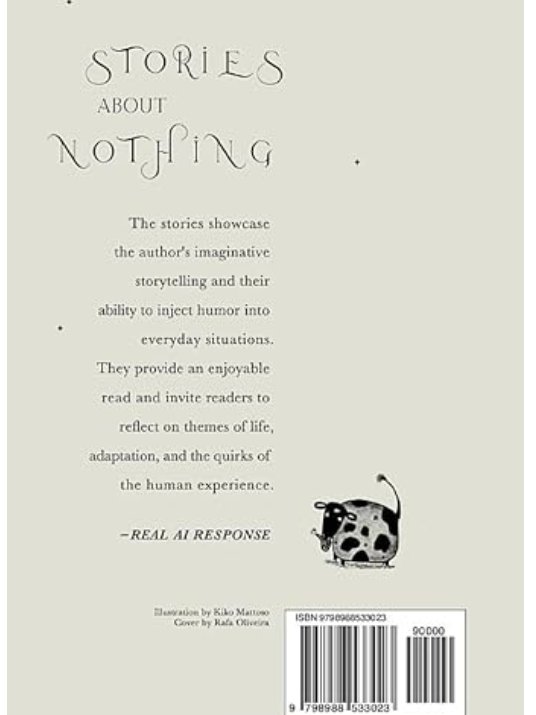 Stories About Nothing: A Hilarious Collection of Absurd Tales (Autographed) product image (2)